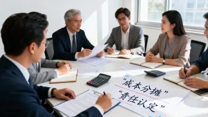 成本分摊扯皮时该由谁最终来拍板定责，责任该由谁承担