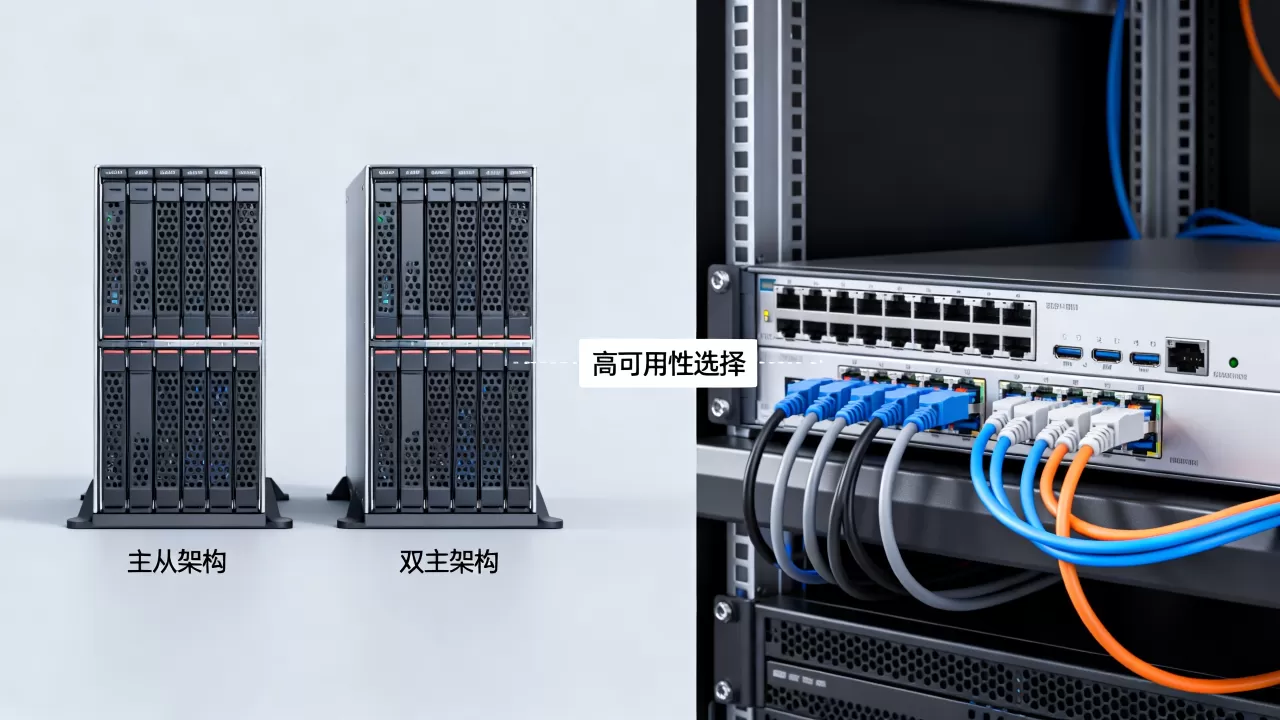 主从架构和双主架构分别适合什么可用性级别？，高可用架构怎么选