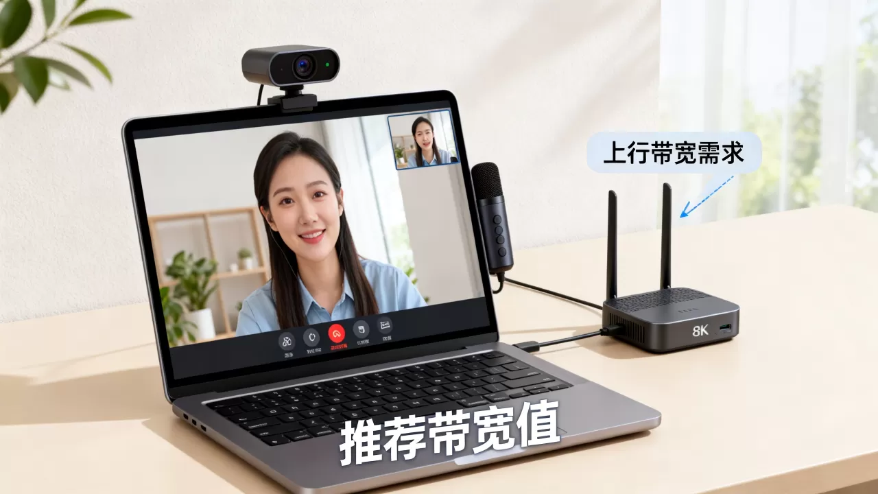 视频会议业务对上行带宽有什么特殊需求?,视频会议上行带宽要求多少 视频会议业务对上行带宽有什么特殊需求?,视频会议上行带宽要求多少