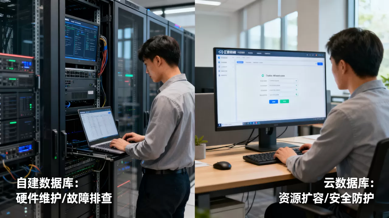 自建数据库与云数据库核心差异在哪些运维环节,自建数据库运维难在哪 自建数据库与云数据库核心差异在哪些运维环节,自建数据库运维难在哪