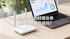 起步阶段的轻量业务用百兆带宽合适吗？，起步阶段轻量业务百兆带宽够用吗？
