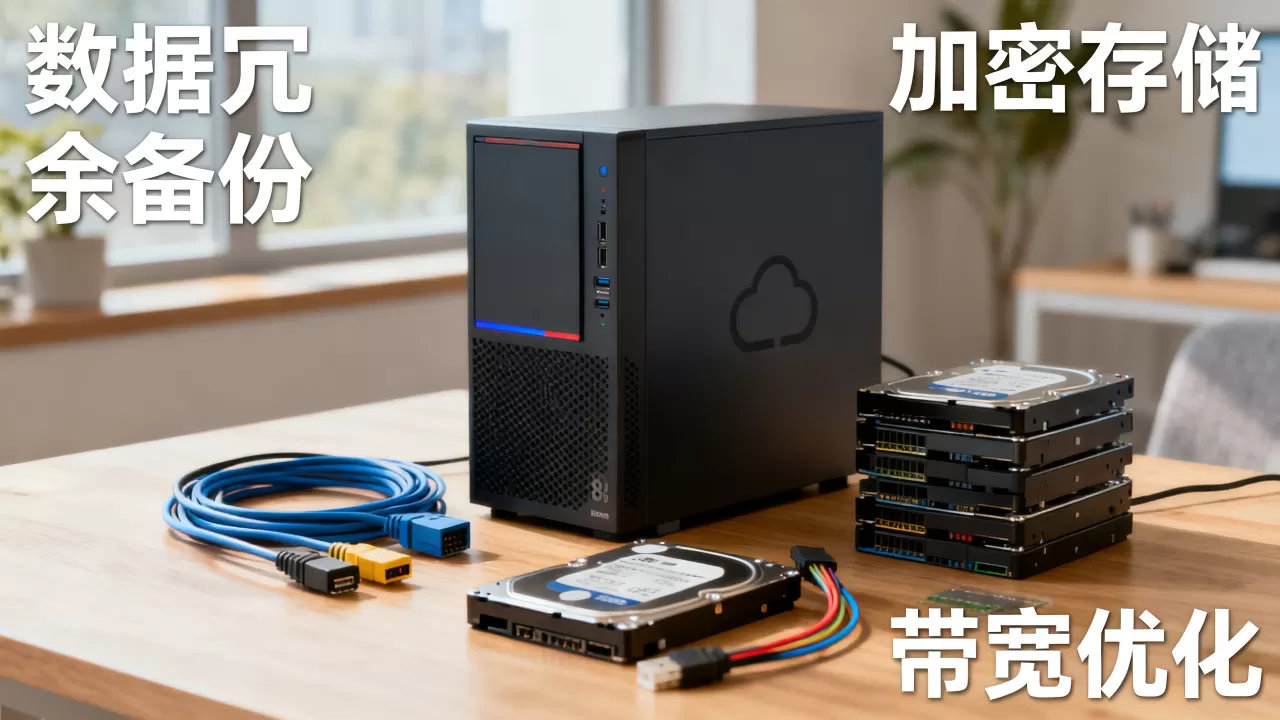 用云服务器搭建个人云盘有哪些存储上的注意点，存储注意点有哪些？