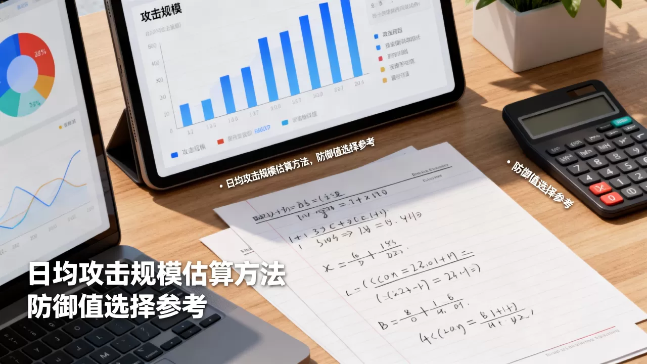 游戏业务选防御值前要不要先估日均攻击规模？怎么估算日均攻击规模