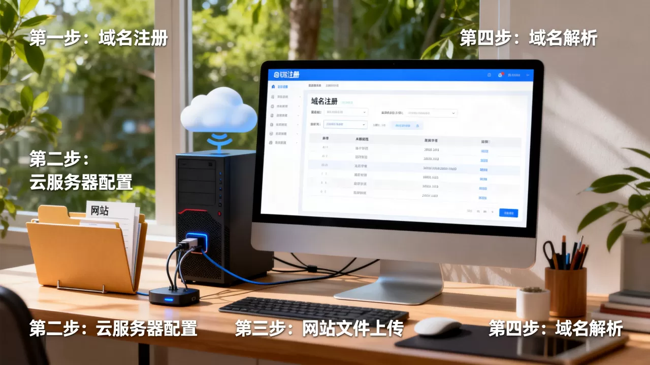 个人站点用云服务器搭建从域名到上线的步骤有哪些?,怎么搭建 个人站点用云服务器搭建从域名到上线的步骤有哪些?,怎么搭建