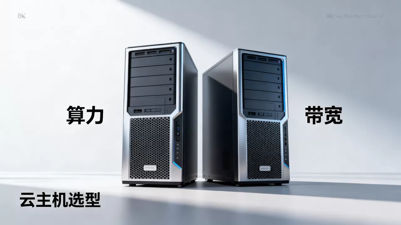 同价位云主机比较该优先看算力还是看带宽，云主机选型哪个更重要