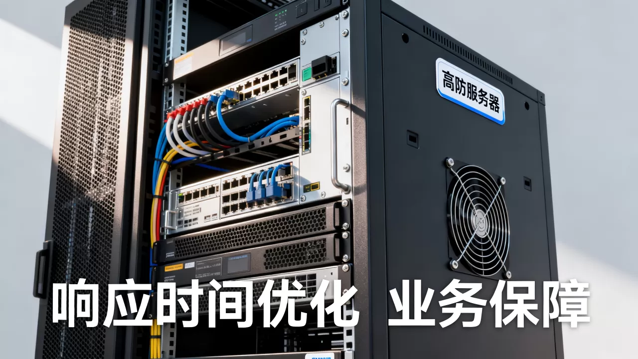 高防服务器处理和响应时间如何为业务争取时间，服务器响应速度慢怎么办？