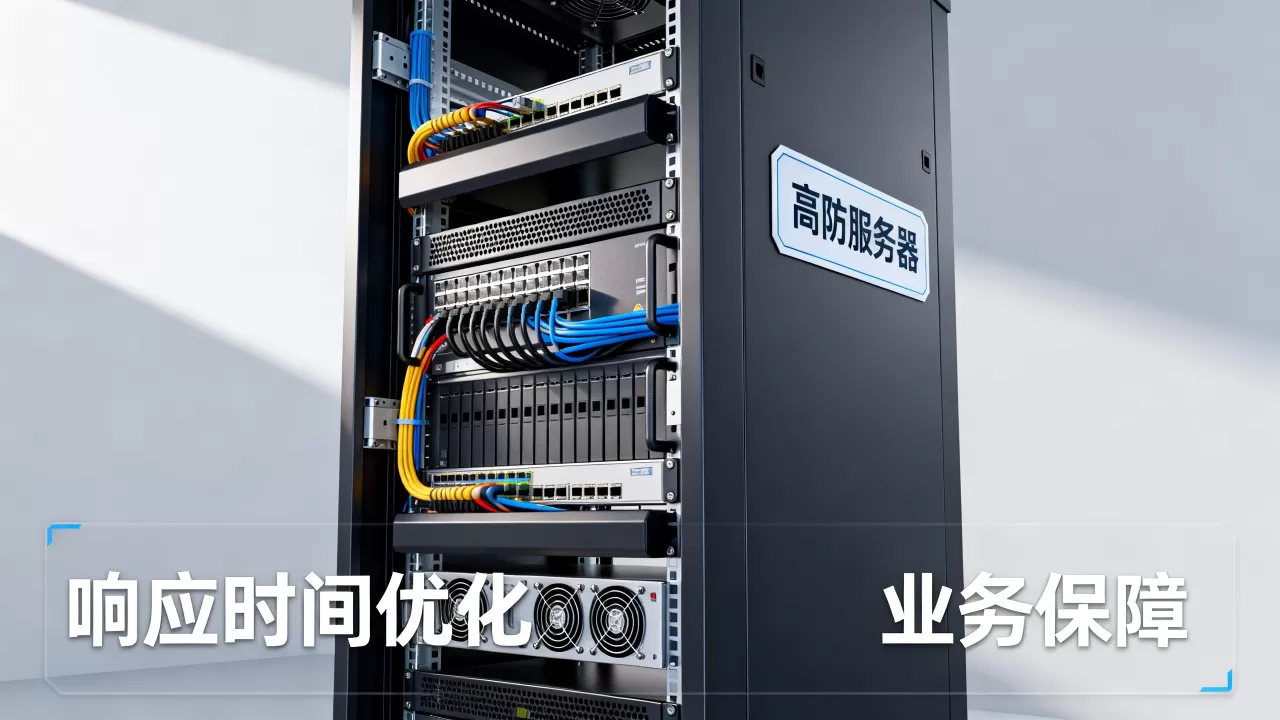 高防服务器处理和响应时间如何为业务争取时间，服务器响应速度慢怎么办？