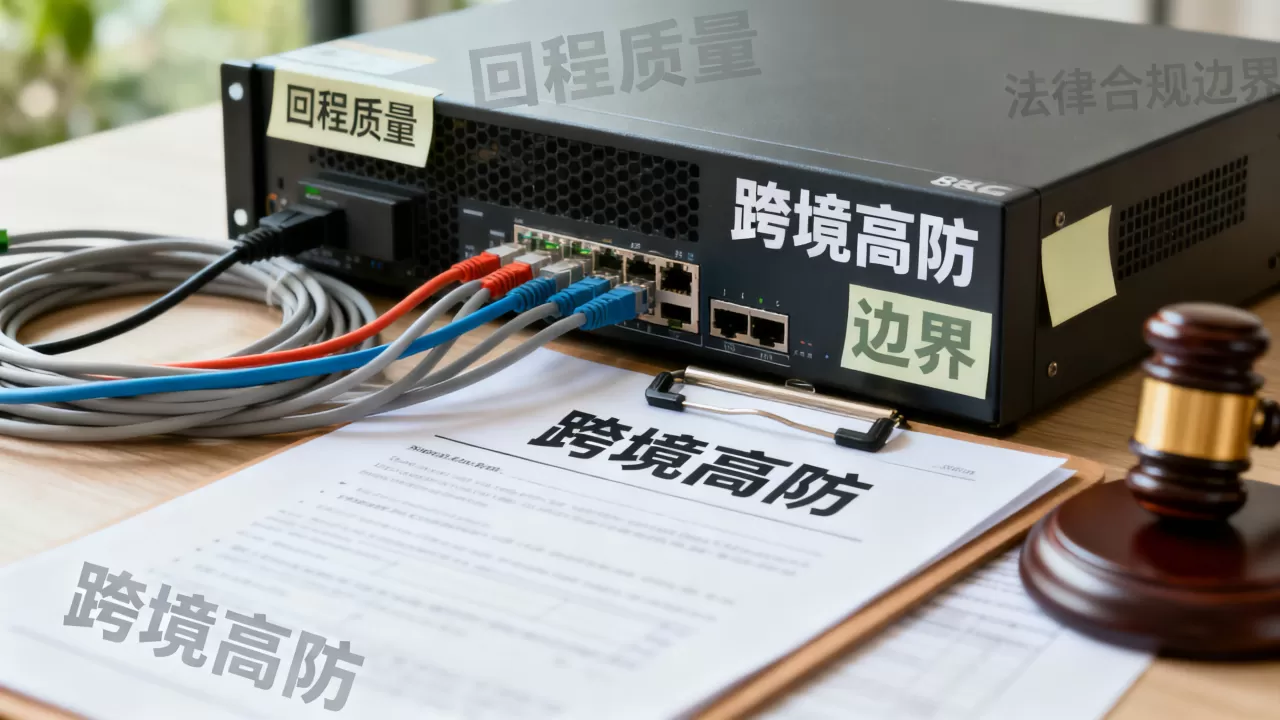 回程质量和法律合规边界是跨境高防的关注点吗？，跨境高防关注点是什么