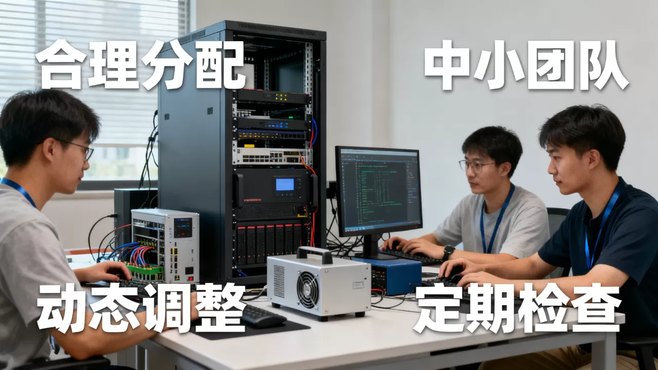 如何避免中小团队闲置算力浪费?实用配置习惯 如何避免中小团队闲置算力浪费?实用配置习惯