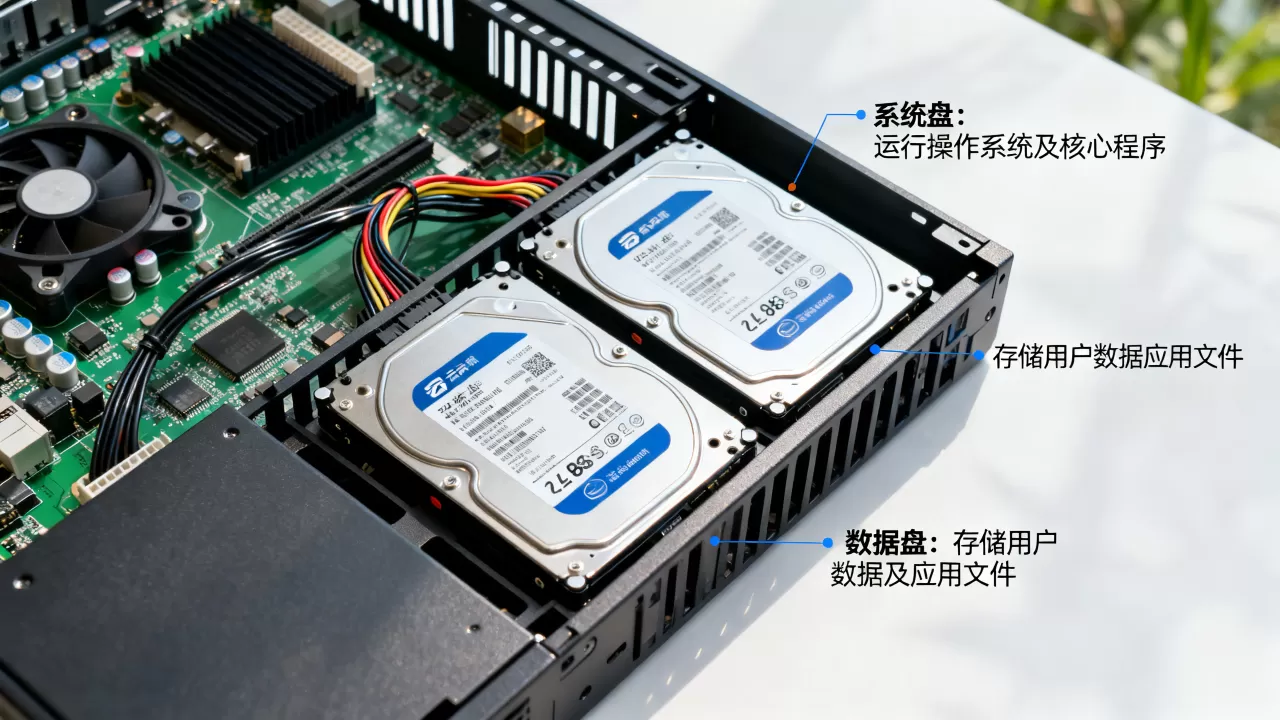系统盘和数据盘在云主机里分别承担什么职责,系统盘和数据盘有什么作用 系统盘和数据盘在云主机里分别承担什么职责,系统盘和数据盘有什么作用