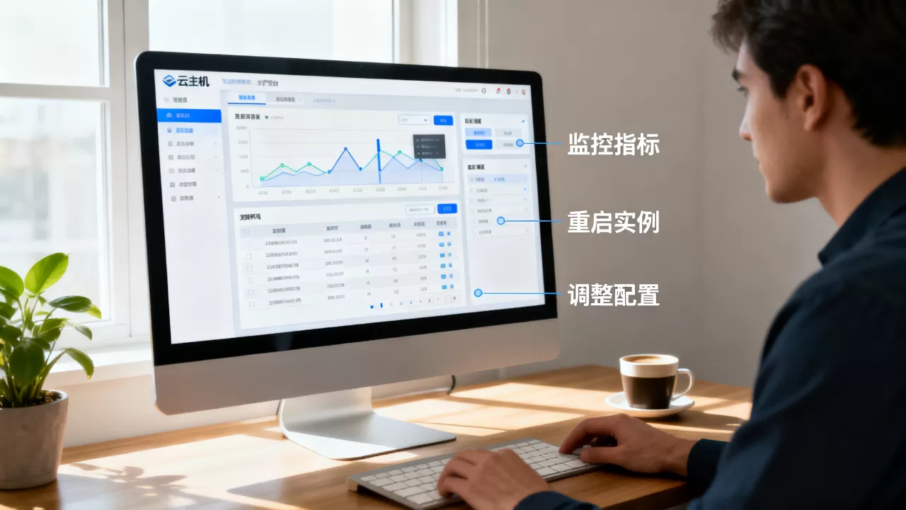 云主机控制台能完成哪些日常运维基础操作，云主机控制台运维操作有哪些？