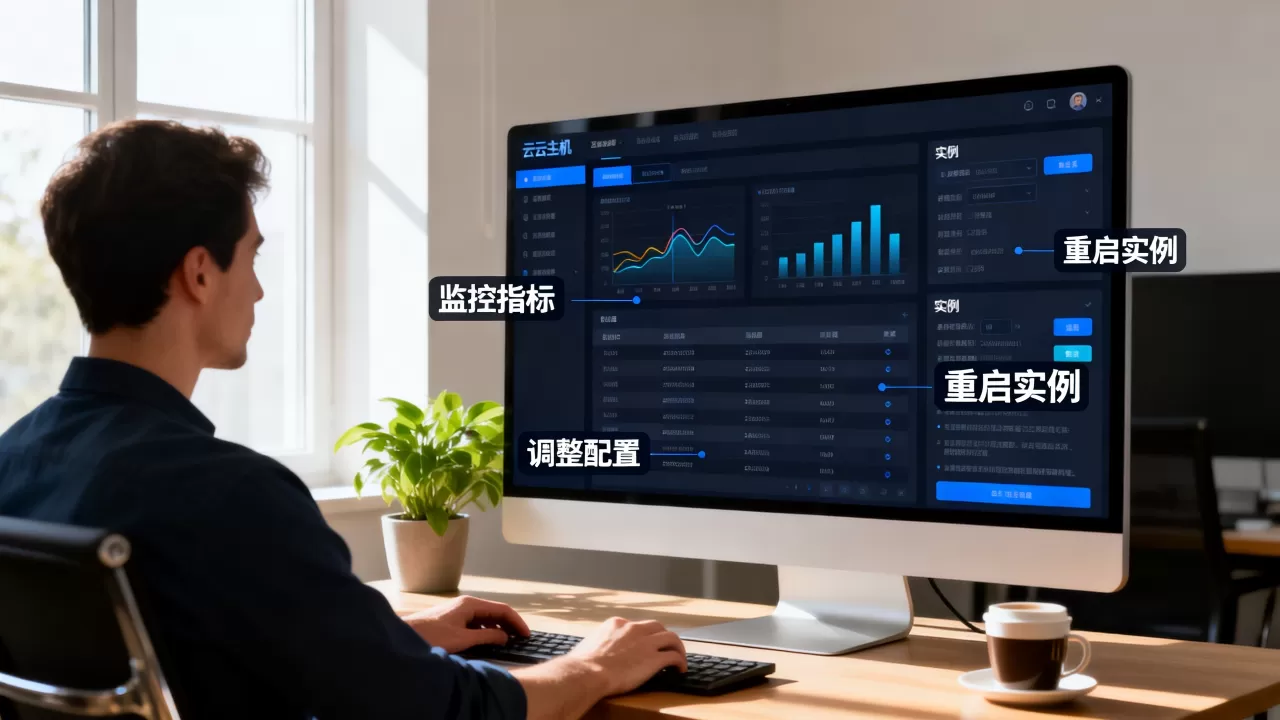 云主机控制台能完成哪些日常运维基础操作，云主机控制台运维操作有哪些？