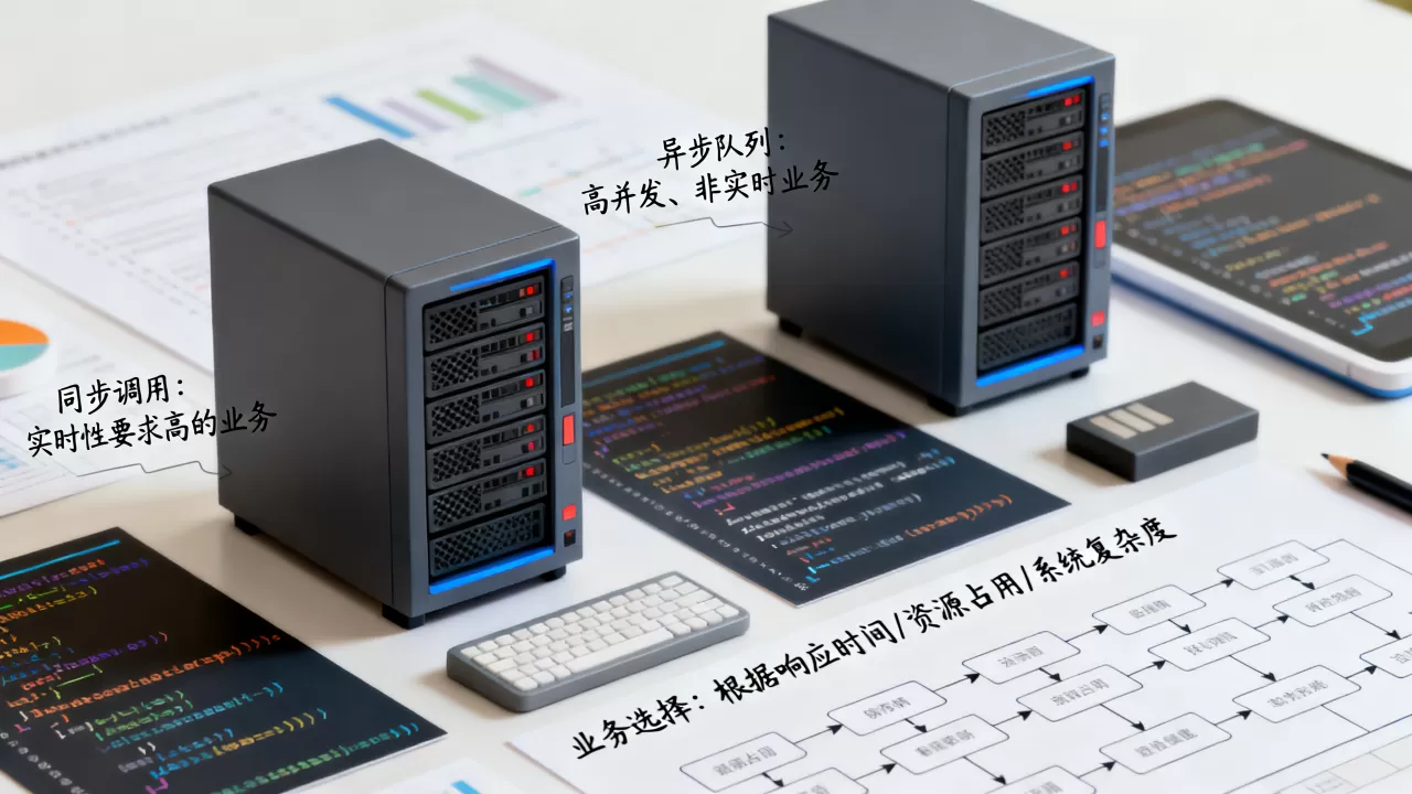 推理同步调用与异步队列各自适配哪类业务,同步异步业务如何选择 推理同步调用与异步队列各自适配哪类业务,同步异步业务如何选择