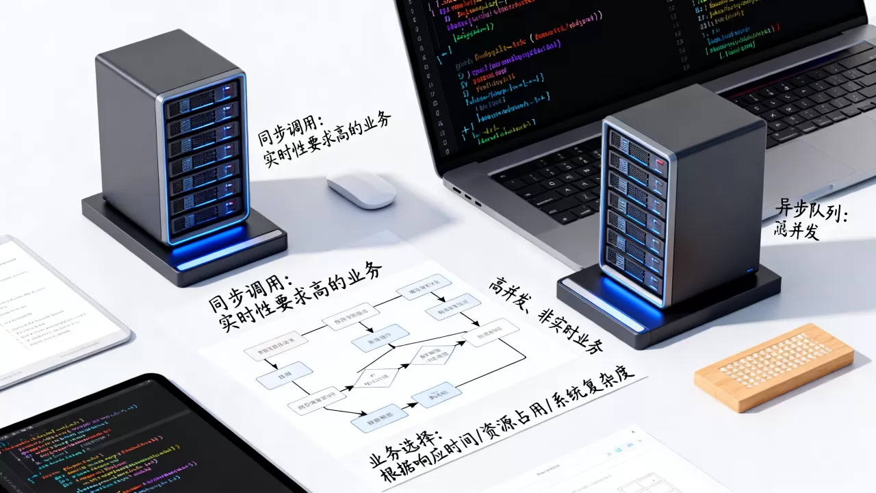 推理同步调用与异步队列各自适配哪类业务,同步异步业务如何选择 推理同步调用与异步队列各自适配哪类业务,同步异步业务如何选择