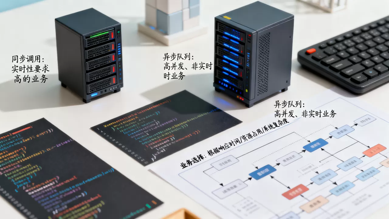 推理同步调用与异步队列各自适配哪类业务,同步异步业务如何选择 推理同步调用与异步队列各自适配哪类业务,同步异步业务如何选择