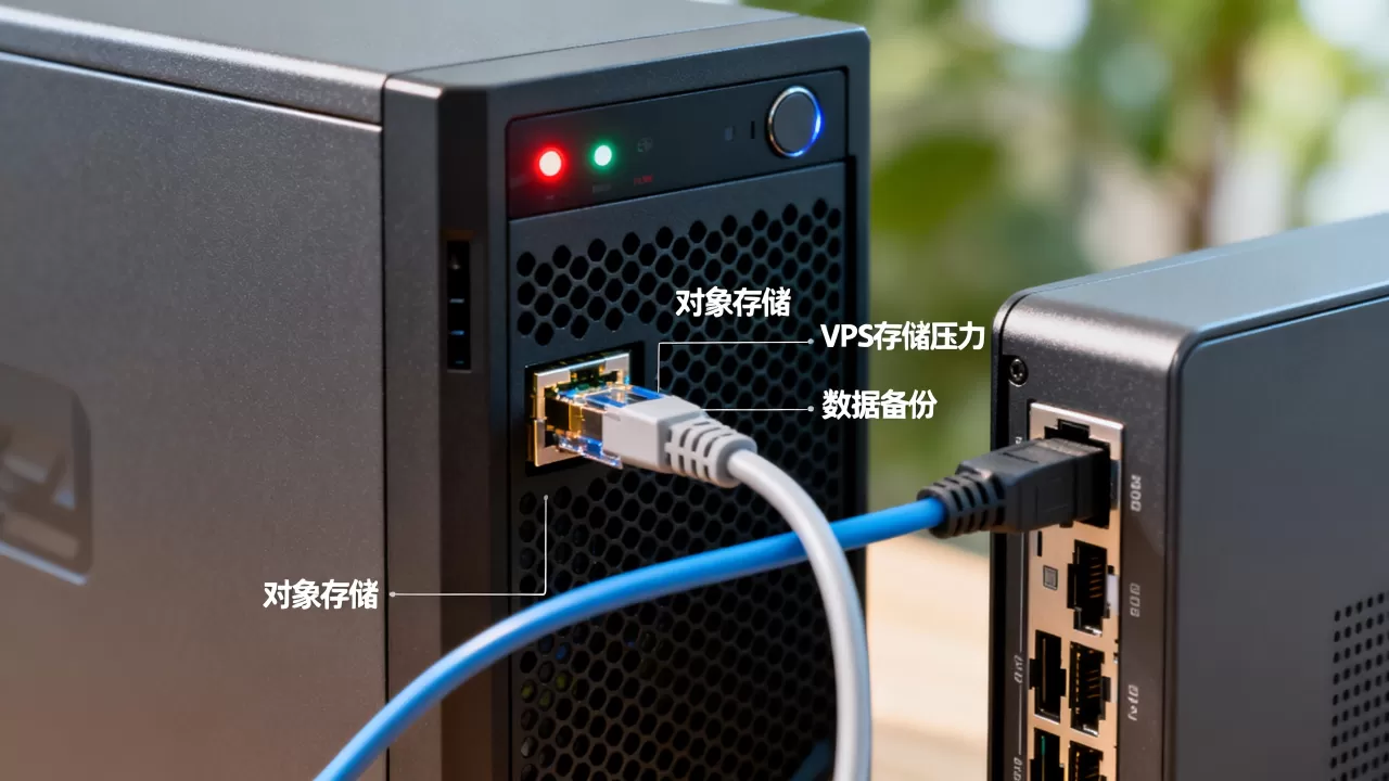 备份到对象存储能否降低 VPS 存储压力？，对象存储如何降低VPS存储压力