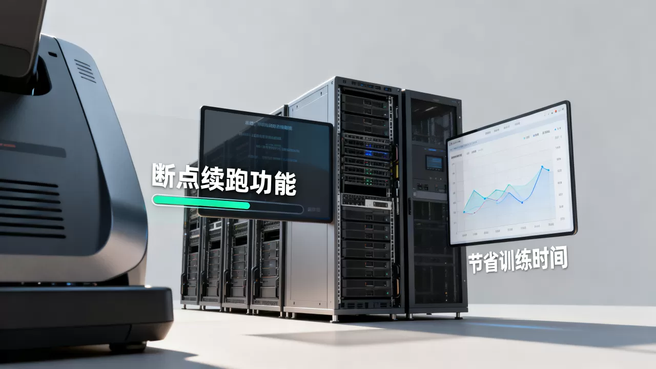训练作业断点续跑功能对长周期任务意味着什么,断点续跑如何节省训练时间? 训练作业断点续跑功能对长周期任务意味着什么,断点续跑如何节省训练时间?