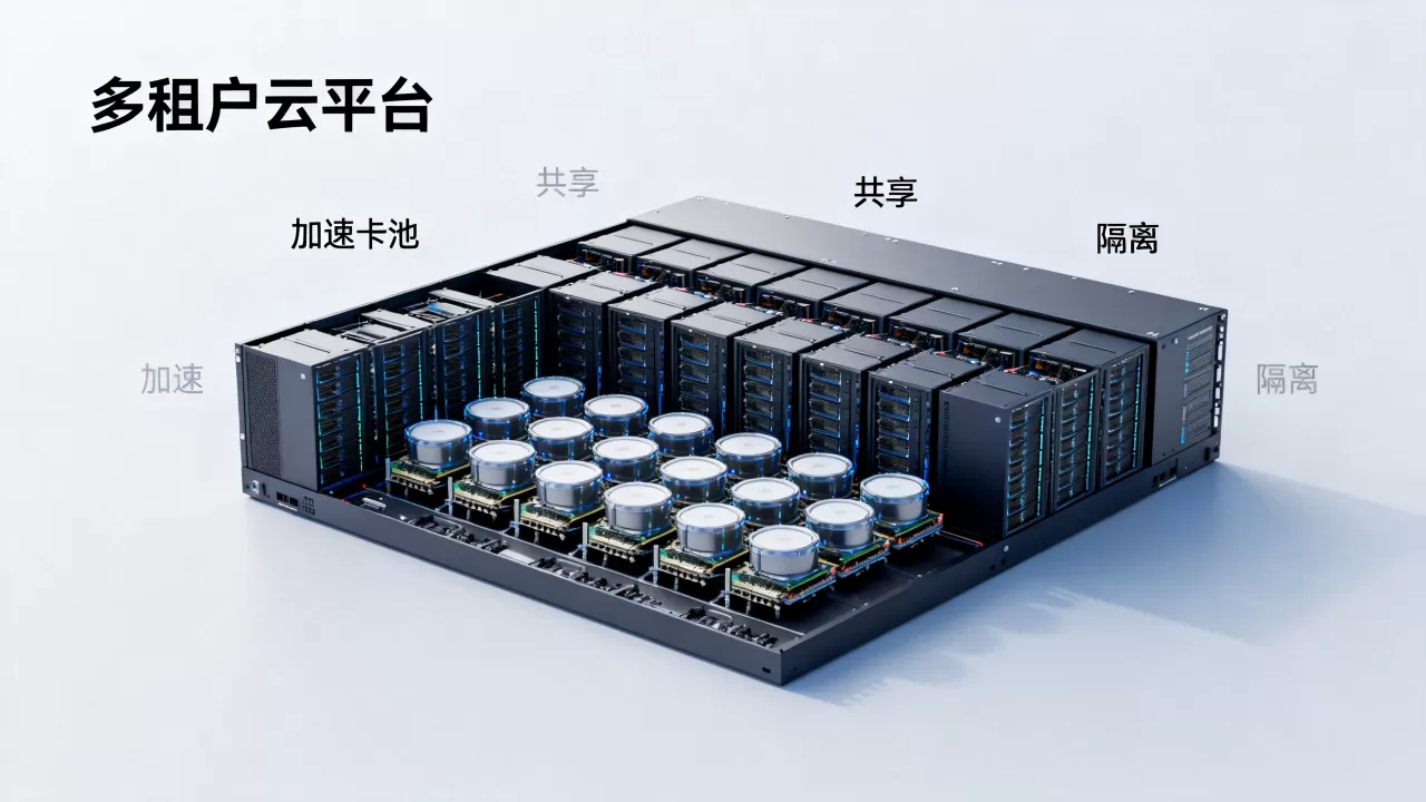 多租户云平台如何在不互相干扰下共享加速卡池,多租户云平台如何隔离加速卡池 多租户云平台如何在不互相干扰下共享加速卡池,多租户云平台如何隔离加速卡池