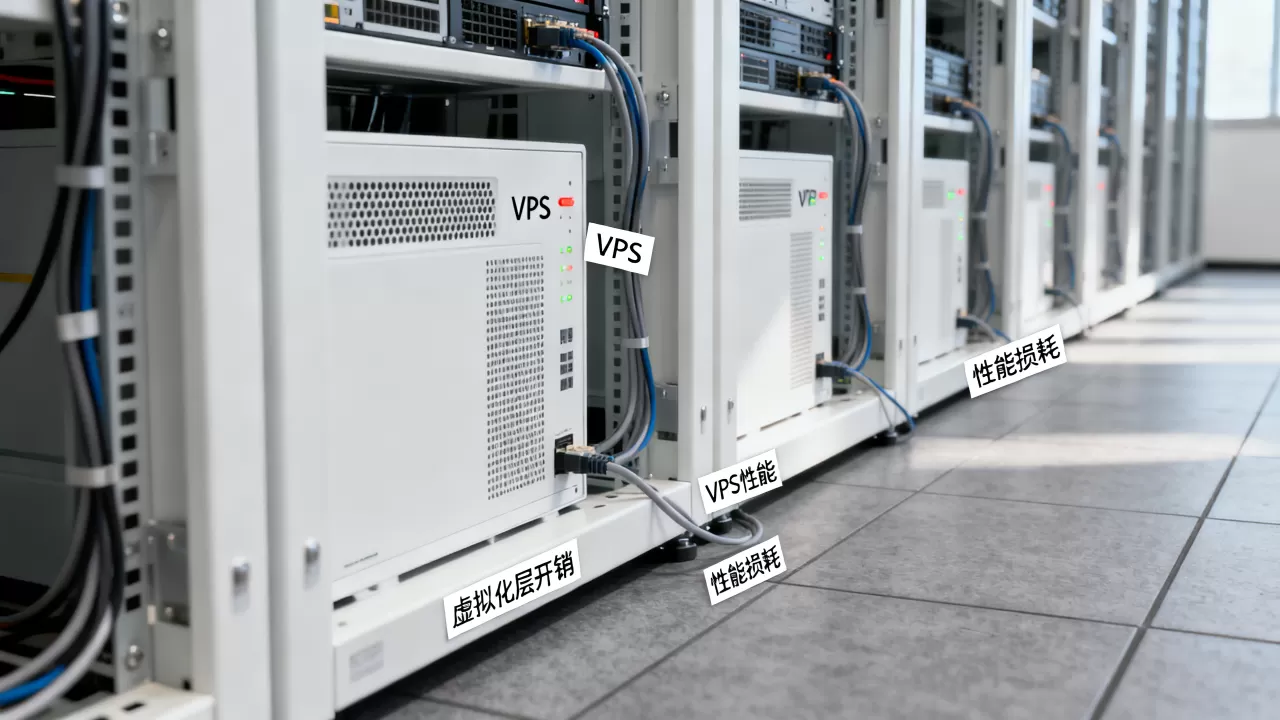 虚拟化层开销会让 VPS 性能打折扣吗？，虚拟化性能损耗大吗？