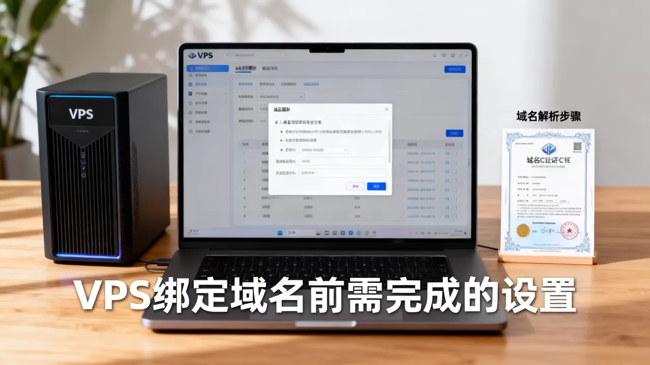 给 VPS 绑定域名前需要完成哪些设置，VPS绑定域名怎么设置