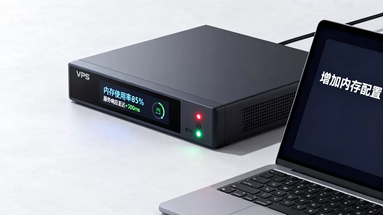 内存不足时 VPS 上的服务会怎样表现，怎么办