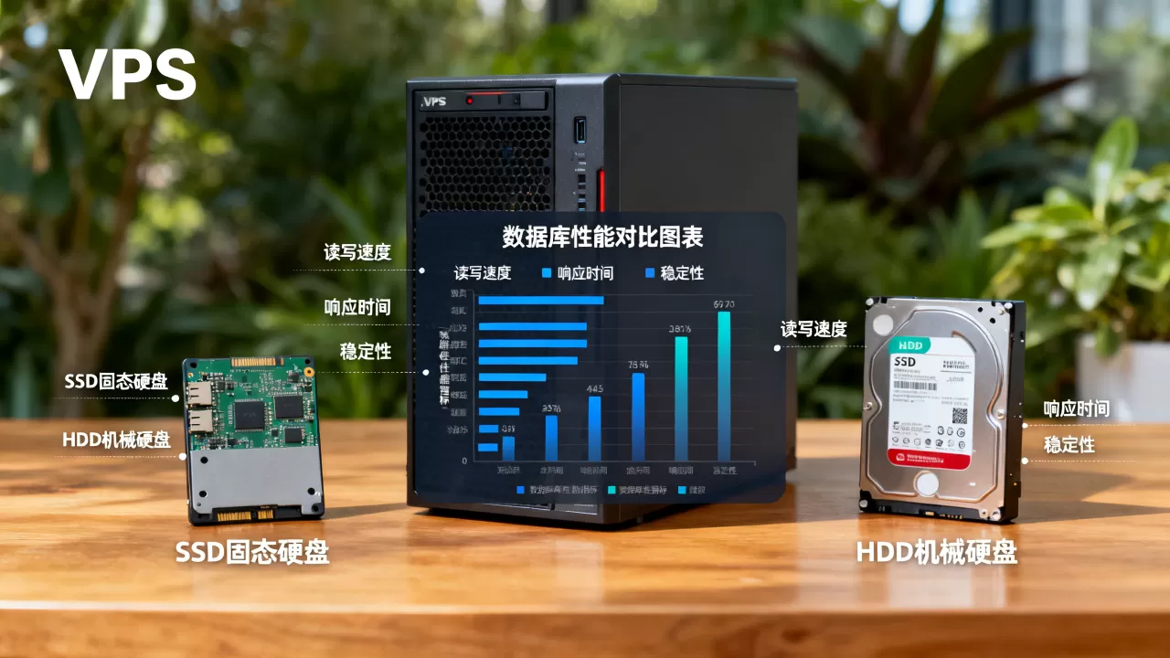 硬盘类型对VPS数据库性能的影响是什么?,VPS硬盘类型怎么选? 硬盘类型对VPS数据库性能的影响是什么?,VPS硬盘类型怎么选?