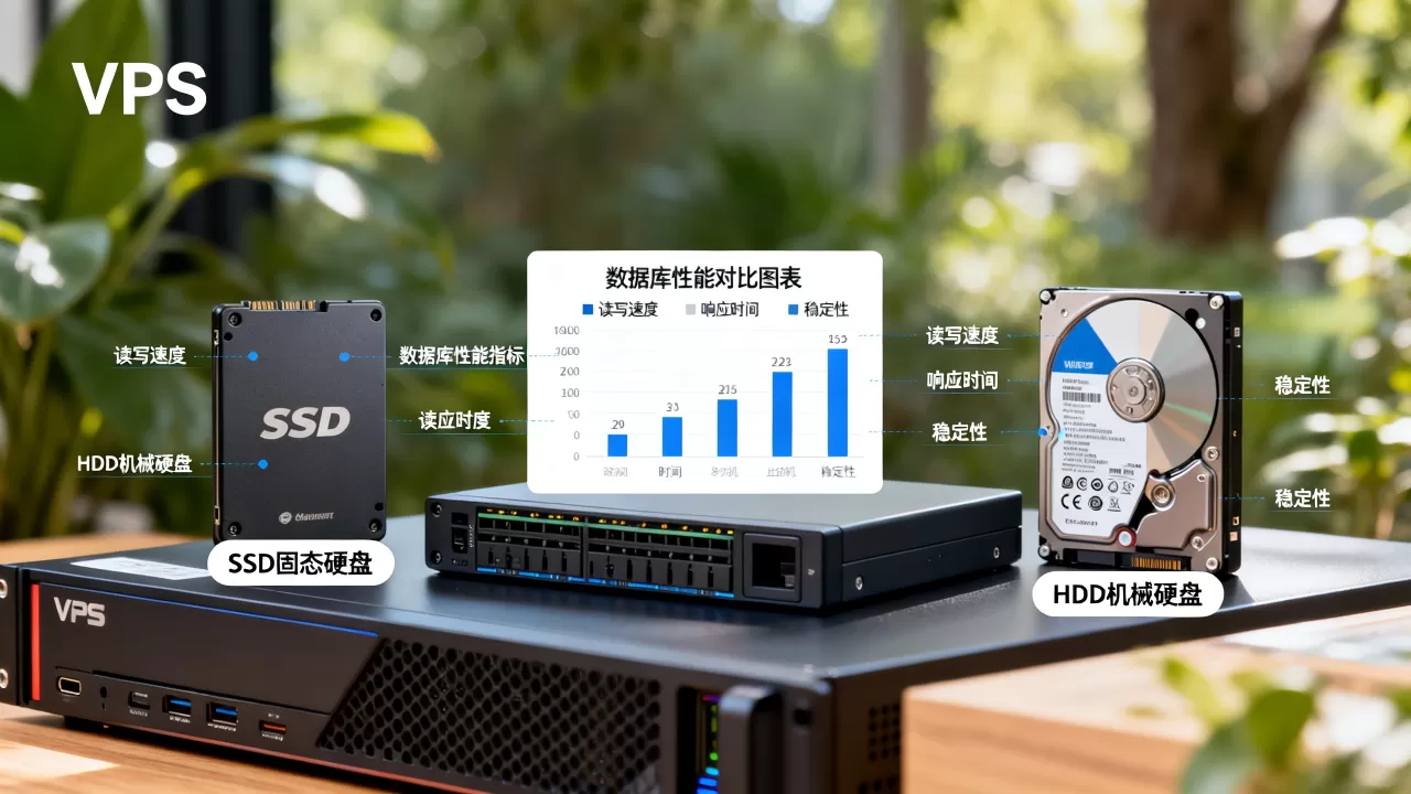 硬盘类型对VPS数据库性能的影响是什么?,VPS硬盘类型怎么选? 硬盘类型对VPS数据库性能的影响是什么?,VPS硬盘类型怎么选?