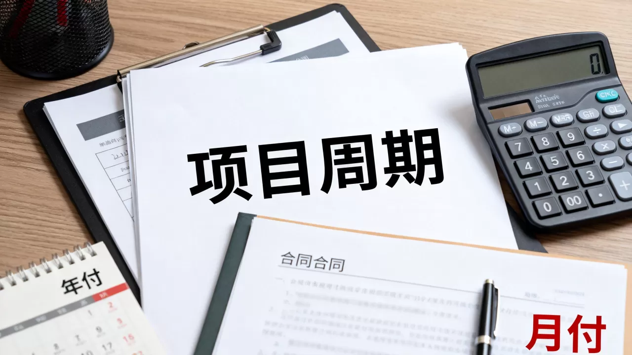 如何根据项目周期选择月付或年付，项目周期长短决定付款方式吗