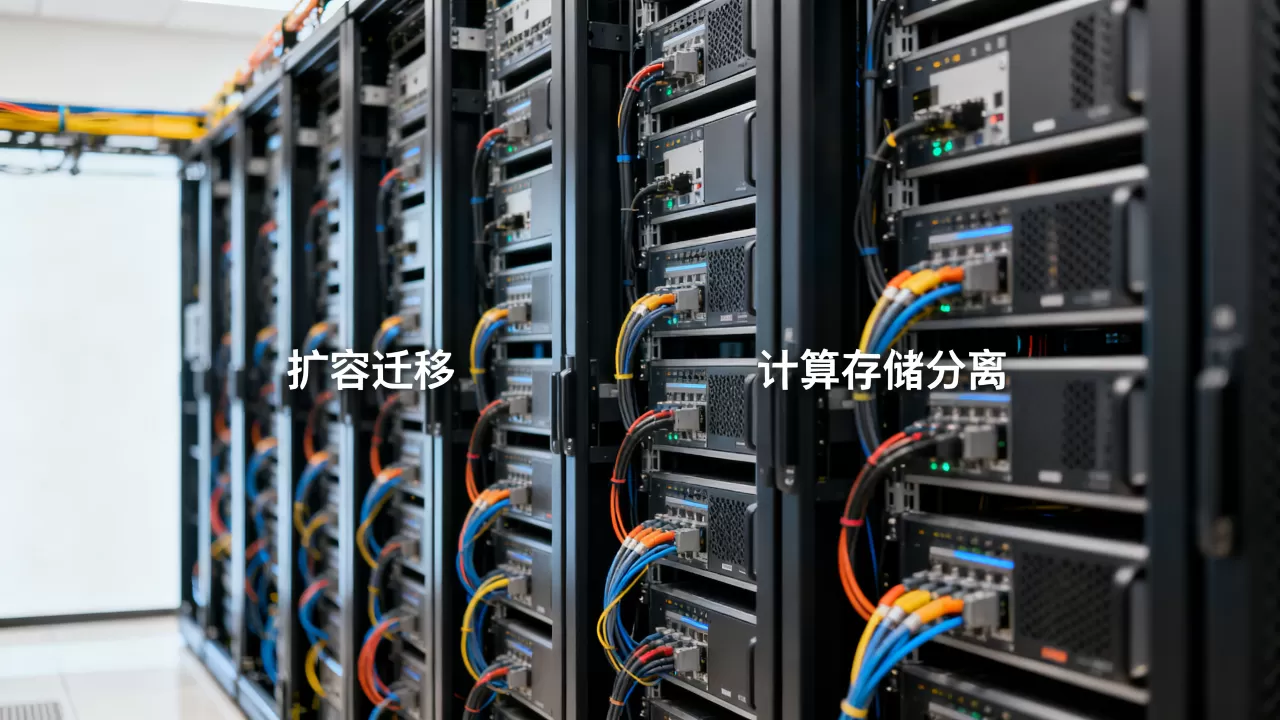 计算存储分离后扩容还要不要停机做迁移? 计算存储分离后扩容还要不要停机做迁移?