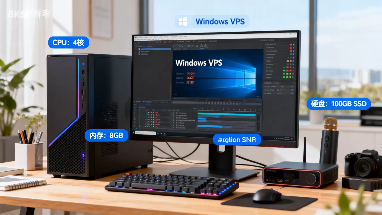 运行图形化桌面软件对Windows VPS有什么配置要求?Windows VPS推荐配置 运行图形化桌面软件对Windows VPS有什么配置要求?Windows VPS推荐配置