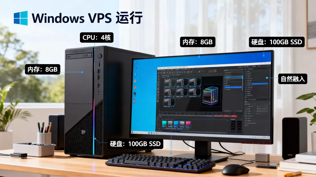运行图形化桌面软件对Windows VPS有什么配置要求?Windows VPS推荐配置 运行图形化桌面软件对Windows VPS有什么配置要求?Windows VPS推荐配置