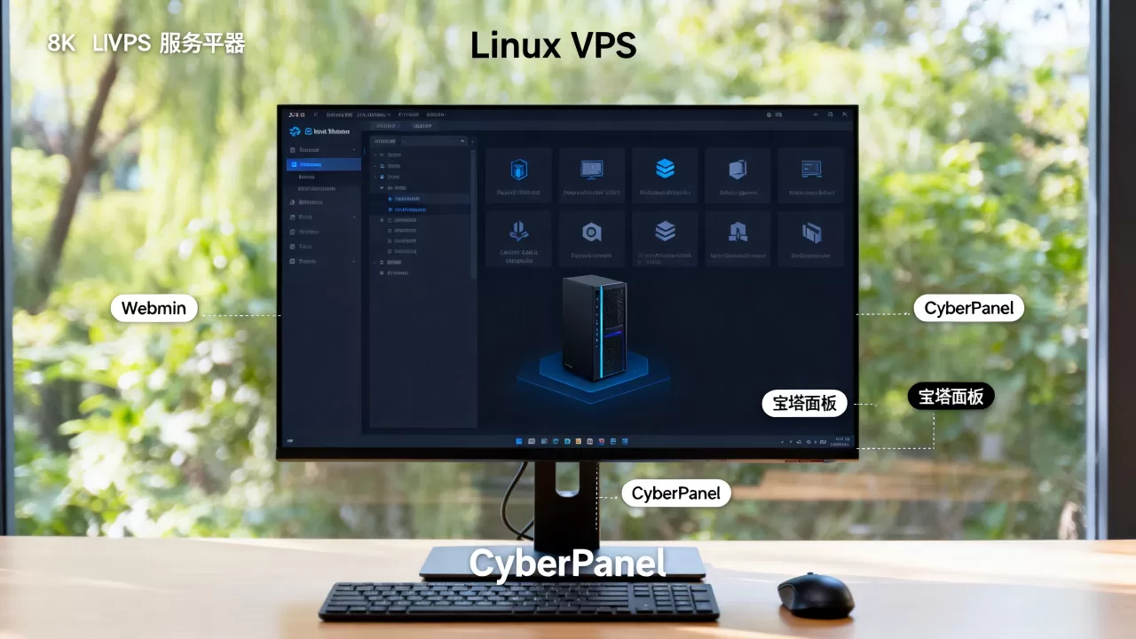 在Linux系统的VPS上常见管理面板怎么选,哪个面板最稳定? 在Linux系统的VPS上常见管理面板怎么选,哪个面板最稳定?