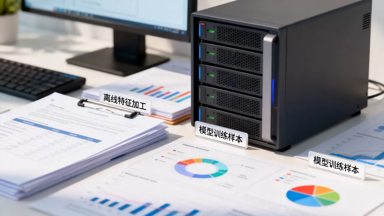 为模型训练准备样本要靠离线特征加工完成 为模型训练准备样本要靠离线特征加工完成