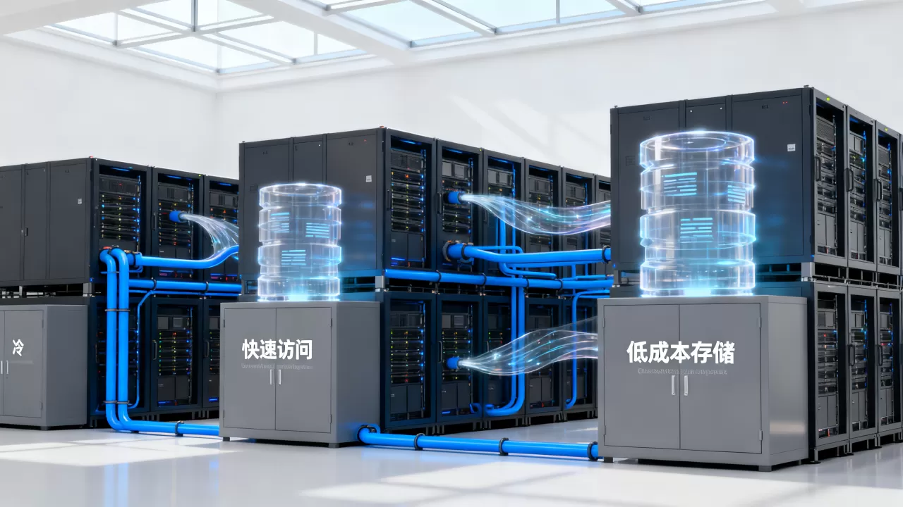 数据湖分层存储如何让热数据快取冷数据低成本？，冷数据分层存储？