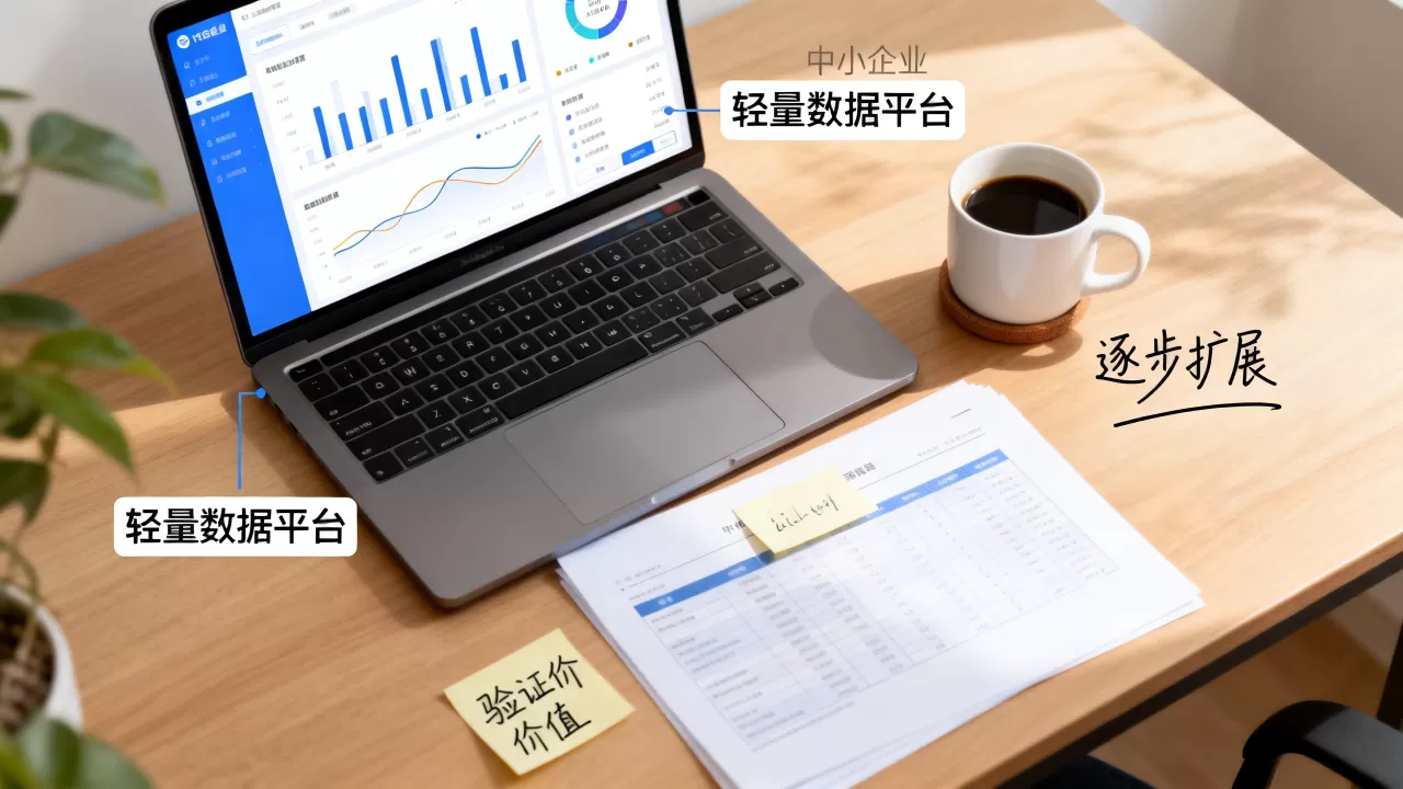 中小企业先用轻量数据平台验证价值再逐步扩展