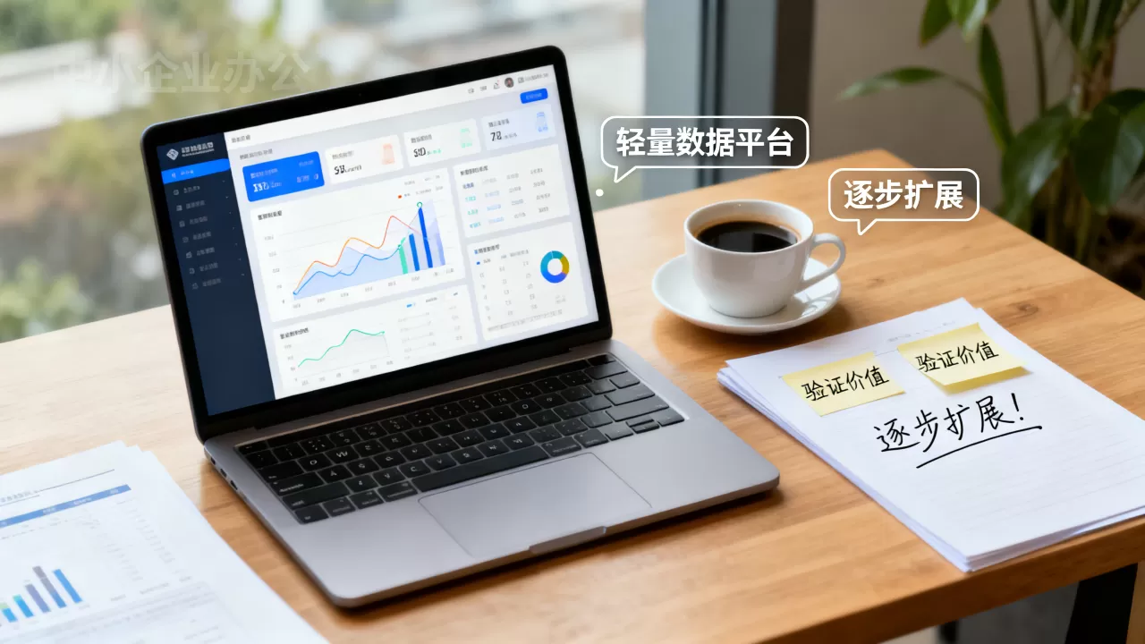 中小企业先用轻量数据平台验证价值再逐步扩展