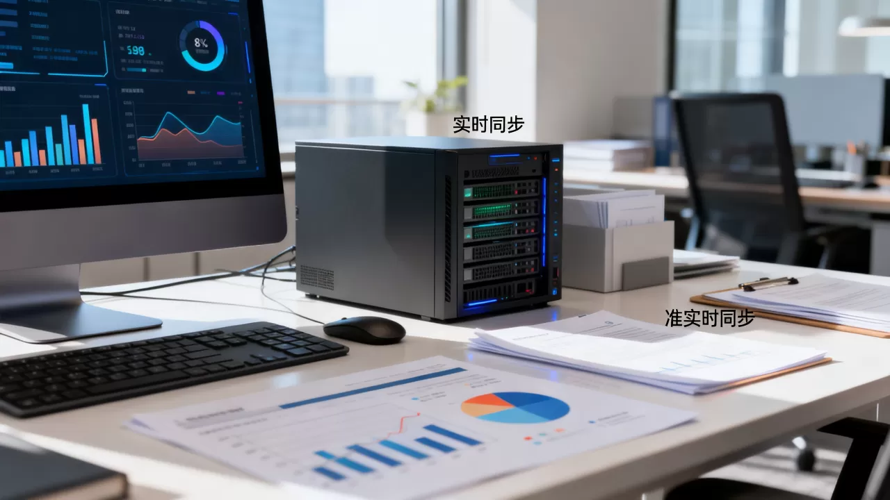 实时同步与准实时同步可按业务实际需要来选定 实时同步与准实时同步可按业务实际需要来选定