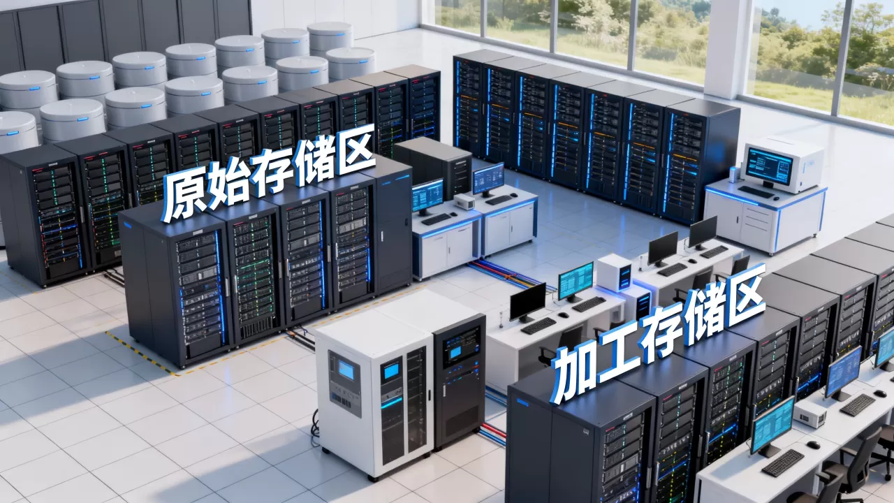 数据湖原始存储与加工存储要分开管理避免污染 数据湖原始存储与加工存储要分开管理避免污染