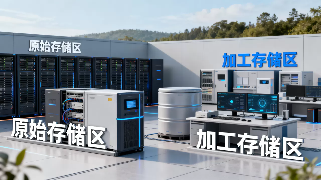 数据湖原始存储与加工存储要分开管理避免污染 数据湖原始存储与加工存储要分开管理避免污染