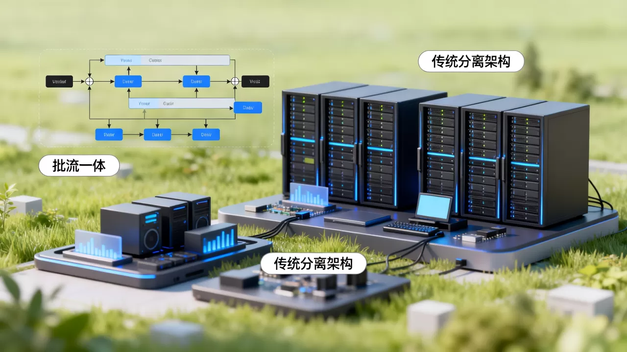 批流一体相比传统分离架构能减少重复开发工作吗?,批流一体 批流一体相比传统分离架构能减少重复开发工作吗?,批流一体