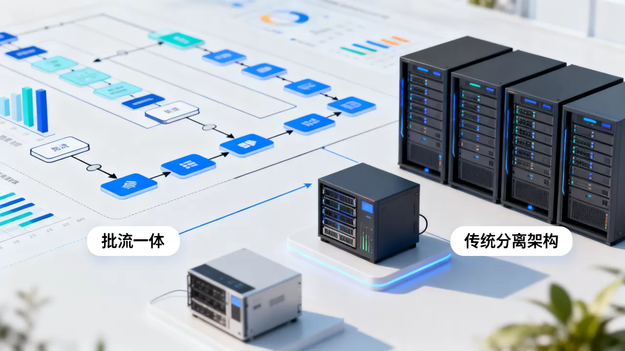 批流一体相比传统分离架构能减少重复开发工作吗?,批流一体 批流一体相比传统分离架构能减少重复开发工作吗?,批流一体