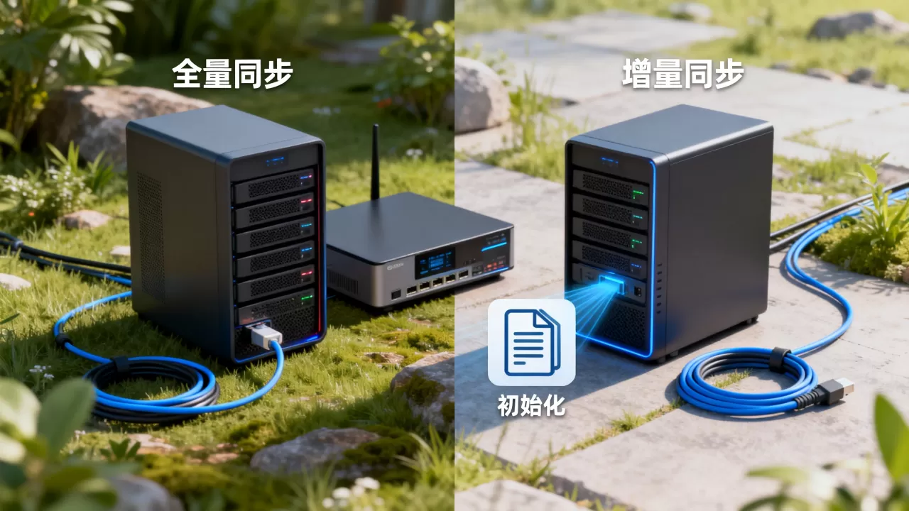全量同步与增量同步有什么区别？，全量同步用于初始化吗