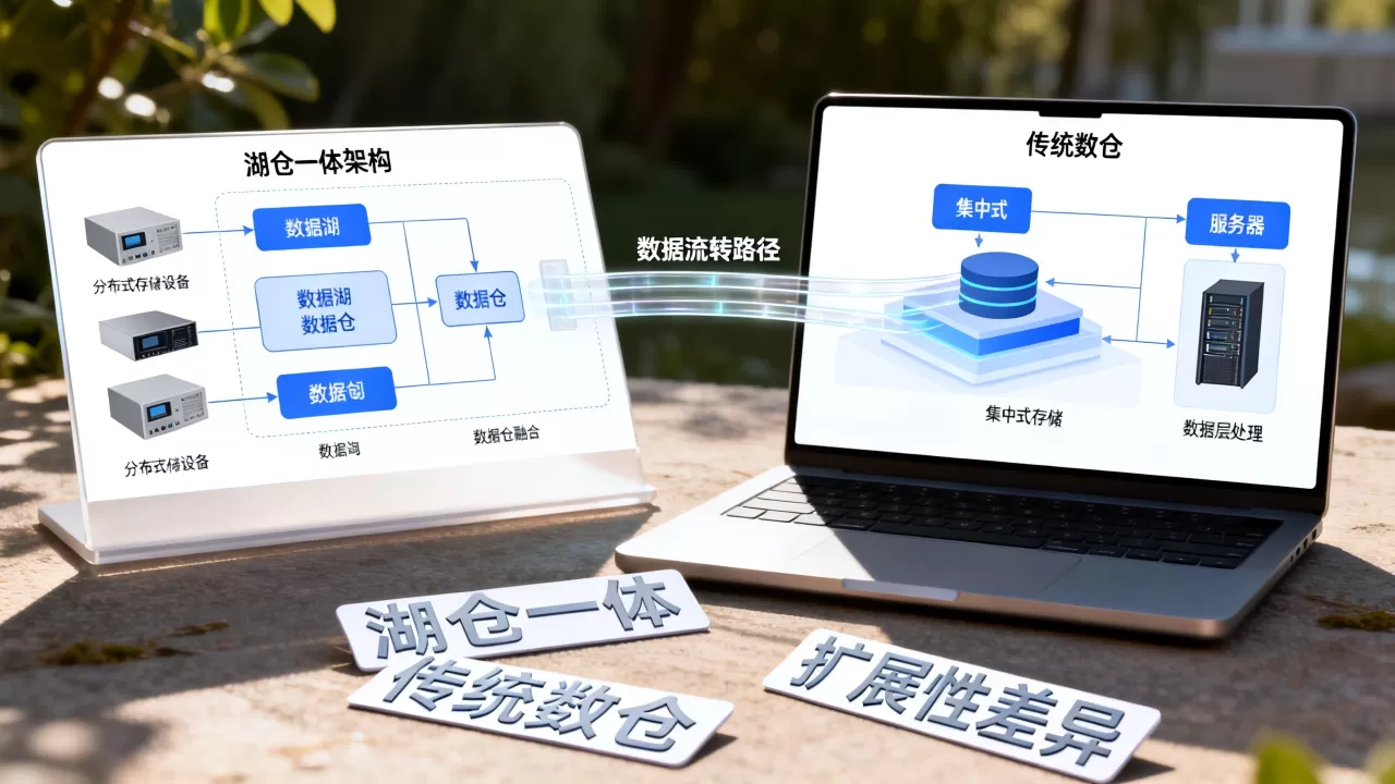 湖仓一体与传统数仓架构差异大吗?扩展性有什么不同 湖仓一体与传统数仓架构差异大吗?扩展性有什么不同