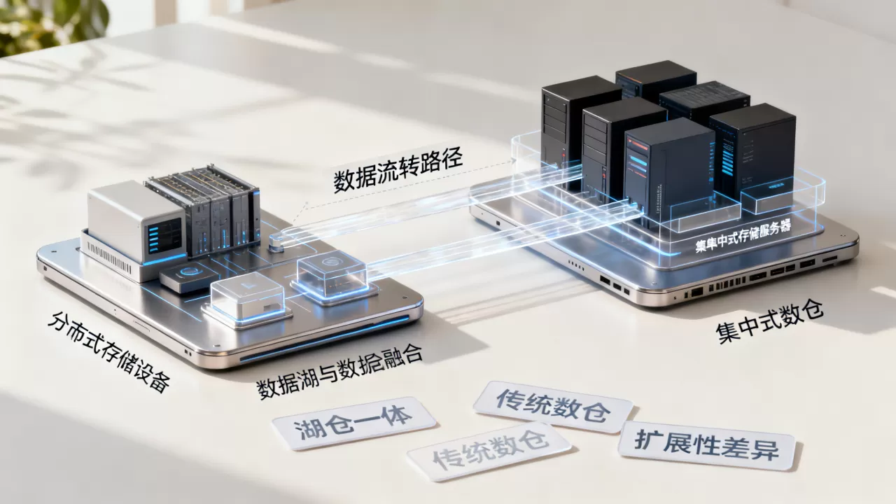 湖仓一体与传统数仓架构差异大吗?扩展性有什么不同 湖仓一体与传统数仓架构差异大吗?扩展性有什么不同