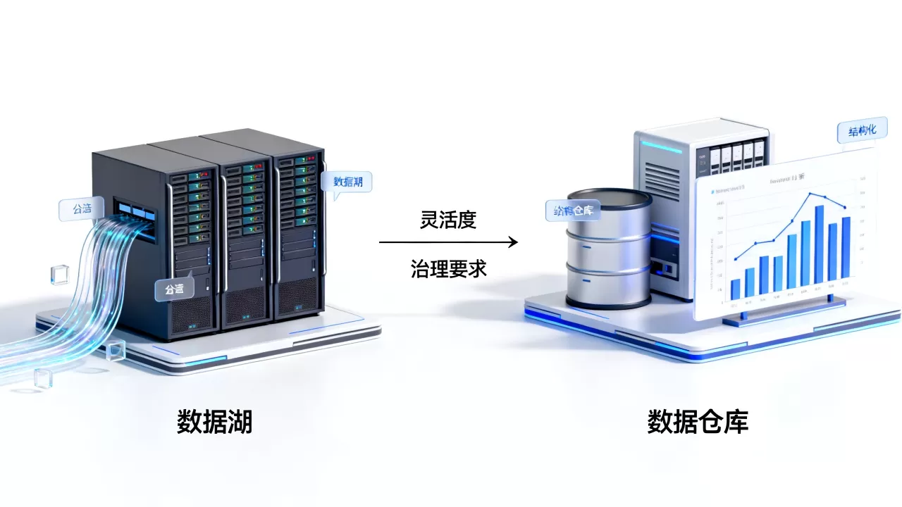 数据湖和数据仓库怎么选，分析灵活度与治理要求如何权衡