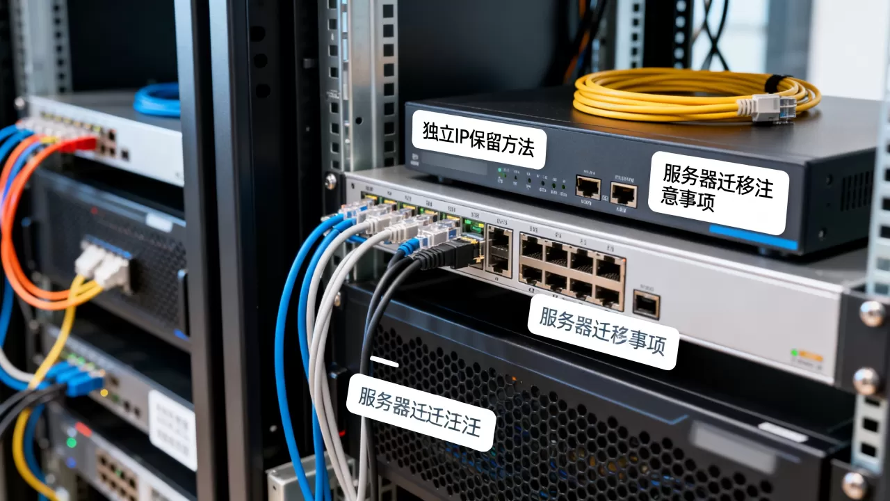 服务器迁移时独立IP能否一并带走，如何保留IP地址？