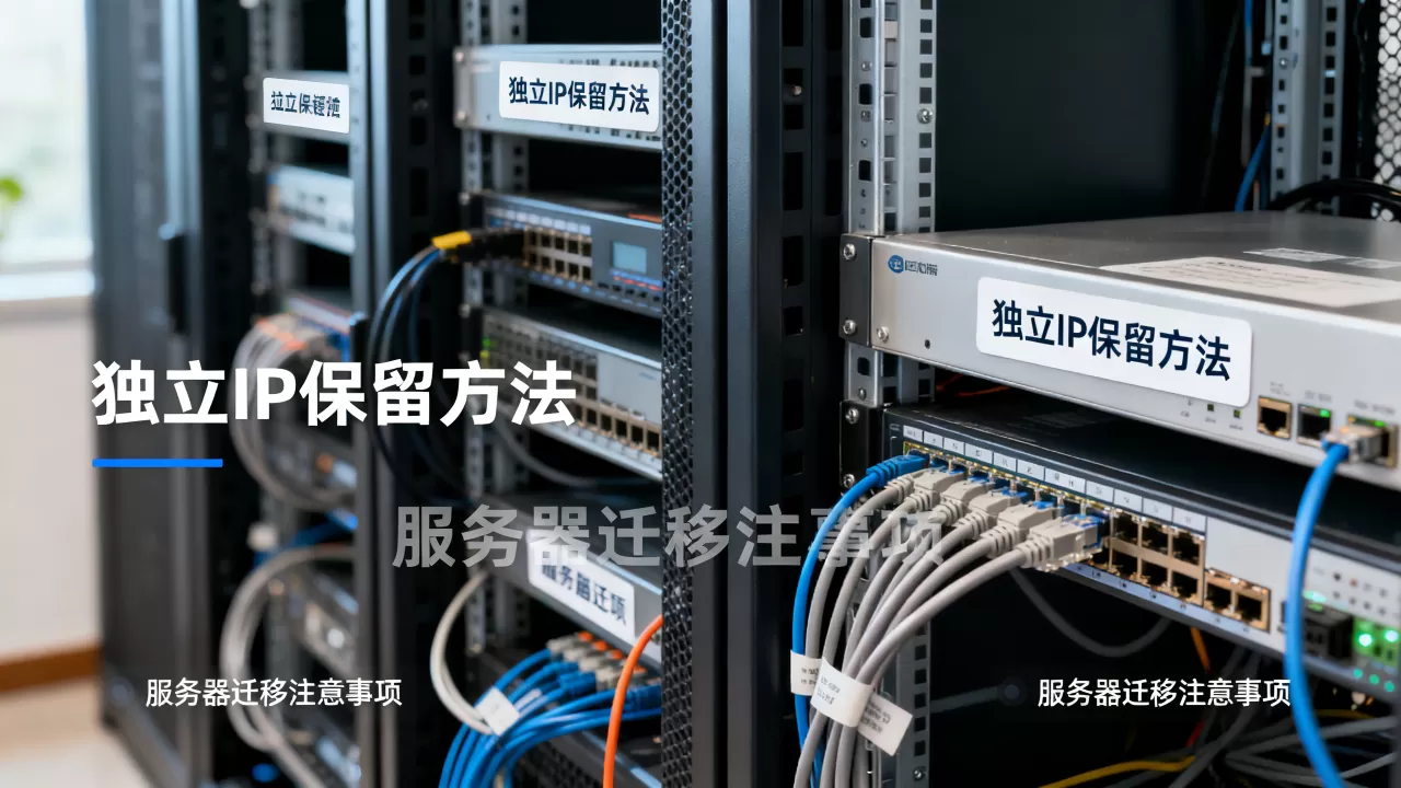 服务器迁移时独立IP能否一并带走，如何保留IP地址？