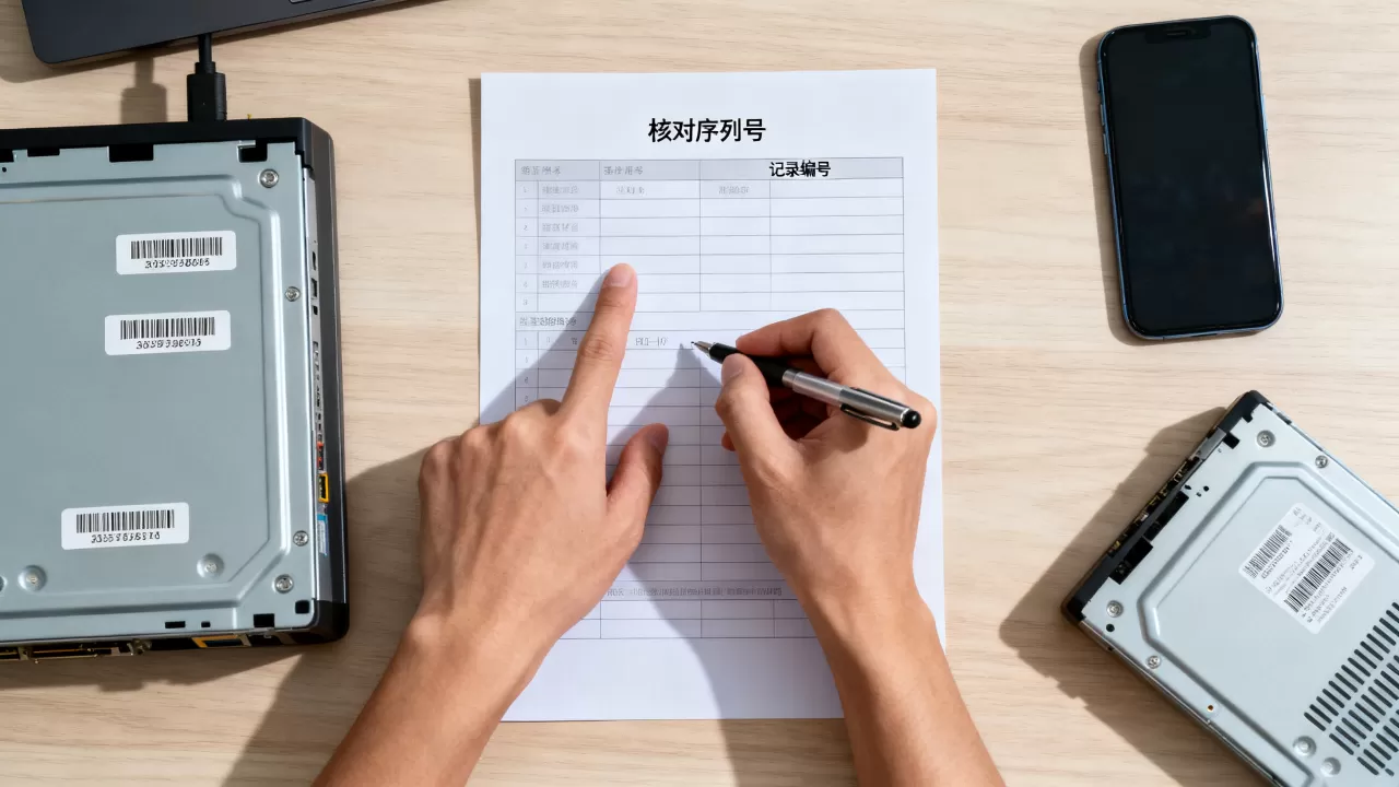 交付清单里要核对硬件序列号吗?,硬件序列号怎么核对? 交付清单里要核对硬件序列号吗?,硬件序列号怎么核对?