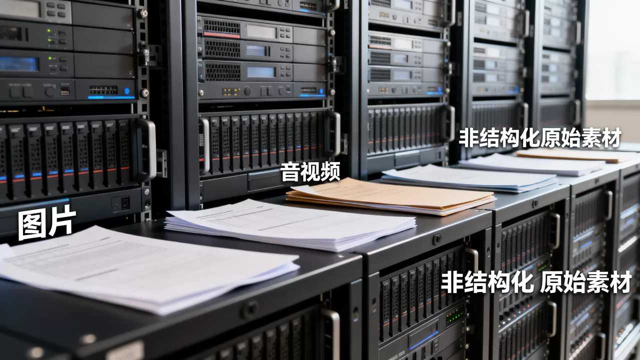 数据湖适合存放图片音视频等非结构化原始素材