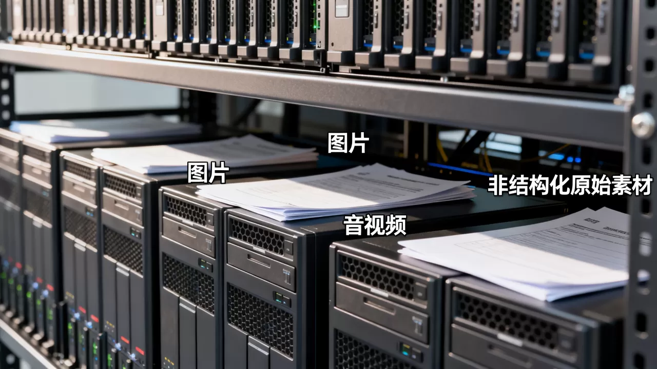数据湖适合存放图片音视频等非结构化原始素材